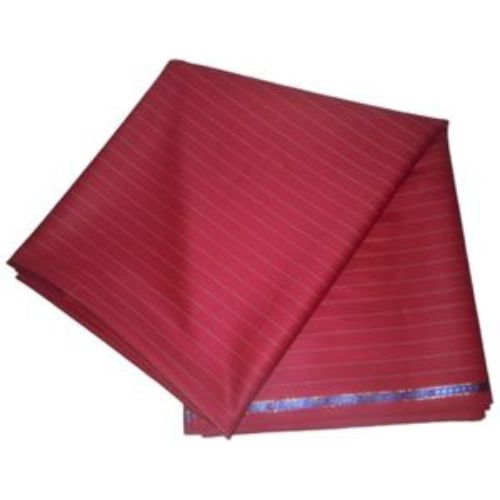 Striped Red 7 Star Italian Cashmere Material