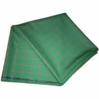 Green Checkers 7 Star Italian Cashmere Material