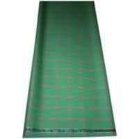 Green Checkers 7 Star Italian Cashmere Material