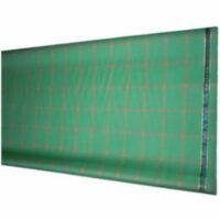 Green Checkers 7 Star Italian Cashmere Material