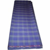 Purple Checkers 7 Star Italian Cashmere Material