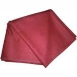 Dark Orange Checkers Cashmere Material