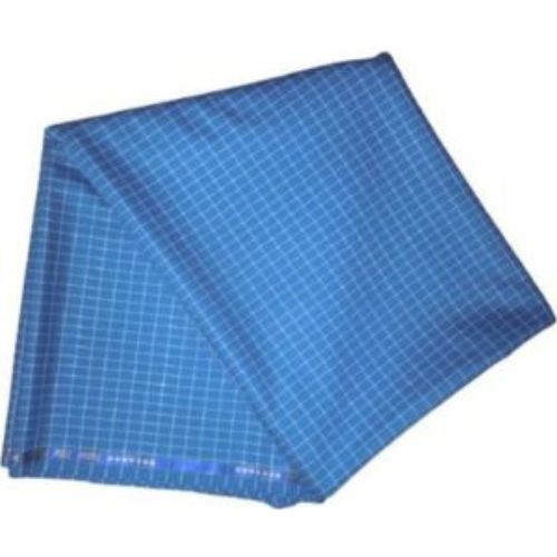 Blue Checkers 7 Star Italian Cashmere Material