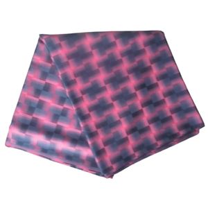 Red & Black Checkers Cashmere Material