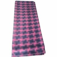Red & Black Checkers Cashmere Material
