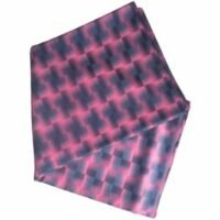 Red & Black Checkers Cashmere Material