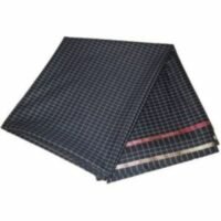 Black Checkers 7 Star Italian Cashmere (4Yards)