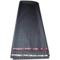 Black Checkers 7 Star Italian Cashmere Material