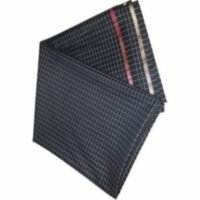 Black Checkers 7 Star Italian Cashmere Material