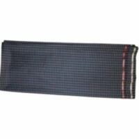 Black Checkers 7 Star Italian Cashmere Material