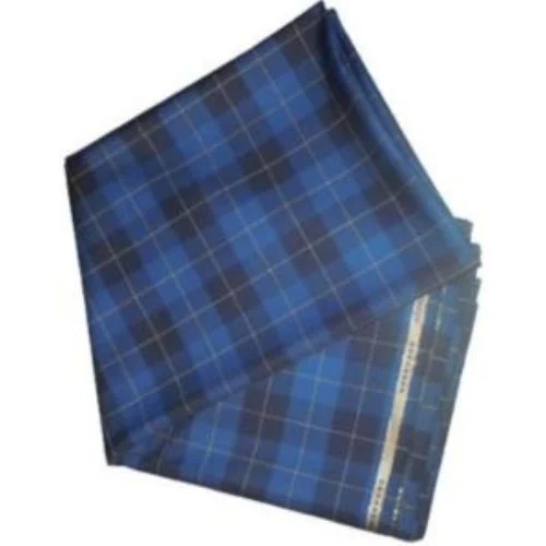 Blue Checkers 8 Star Italian Cashmere