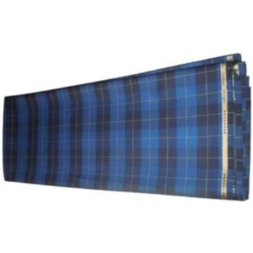 Blue Checkers 8 Star Italian Cashmere