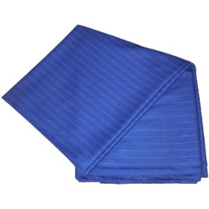 Striped Royal Blue Cashmere Material