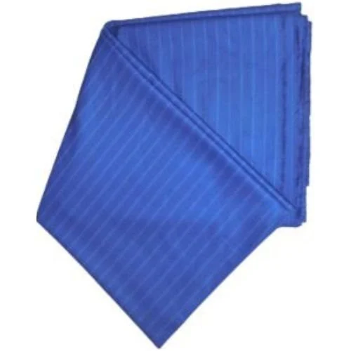Striped Royal Blue Cashmere Material