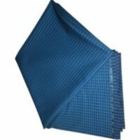 Green & Blue Checkers 7 Star Italian Cashmere