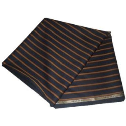 Striped Black 8 Star Italian Cashmere Material