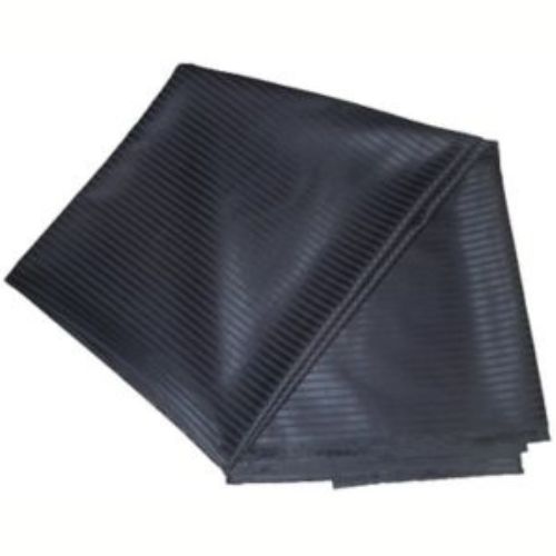 Striped Black Cashmere Material