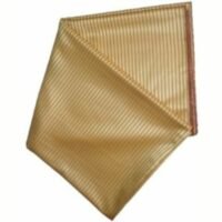 Striped Golden Yellow Cashmere Material