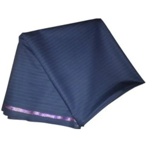 Striped Navy Blue 7 Star Italian Cashmere