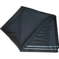Striped Dark Green 7 Star Italian Cashmere material