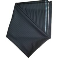 Striped Dark Green 7 Star Italian Cashmere material
