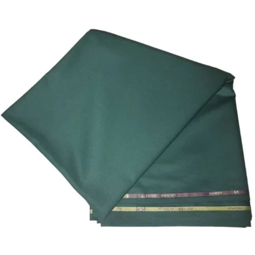 Dark Green T/R Silver Dust Italian Cashmere Material