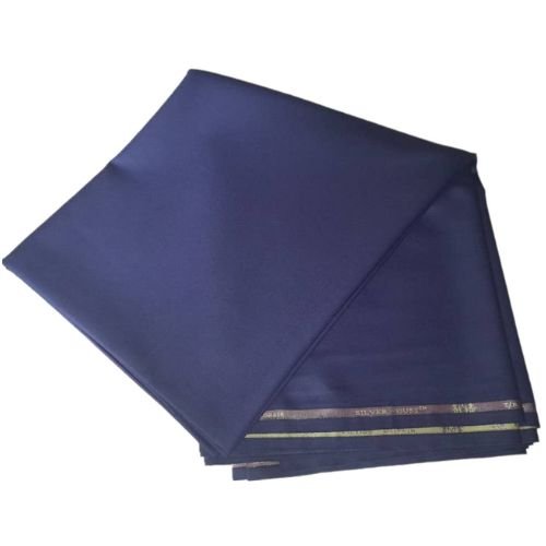 Navy Blue T/R Silver Dust Italian Cashmere Material