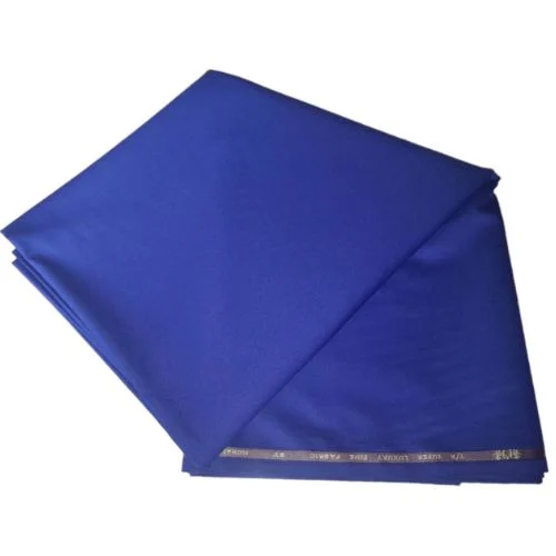 Royal Blue T/R Silver Dust Italian Cashmere Material