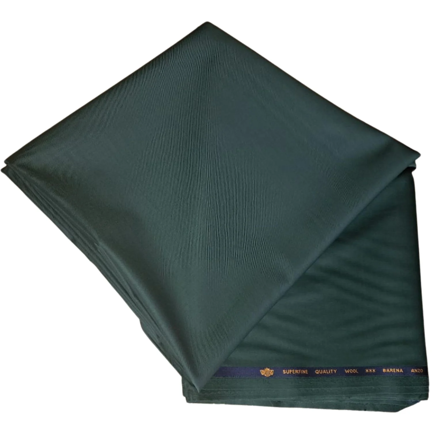 Bottle Green 1983 UK Barena Anzo Mirii Superfine Quality Wool