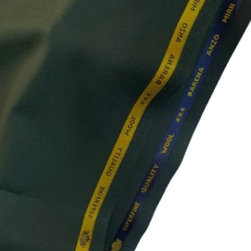 Dark Green 1983 UK Barena Anzo Mirii Superfine Quality Wool