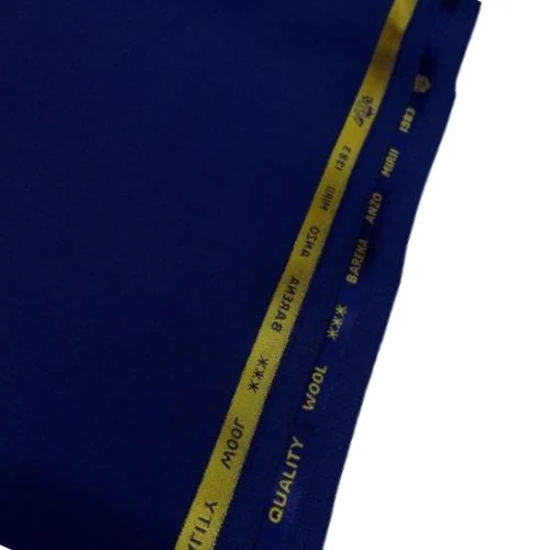 Navy Blue 1983 UK Barena Anzo Mirii Superfine Quality Wool